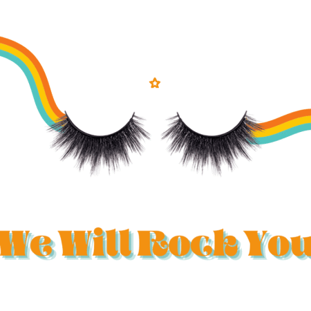 'We will rock you' Faux Mink Lashes