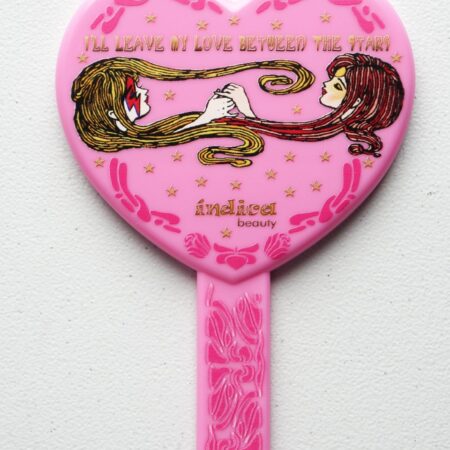 'Bowie Heart' hand mirror
