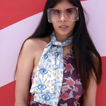 Something Anything Matching Set Rocker mini scarf