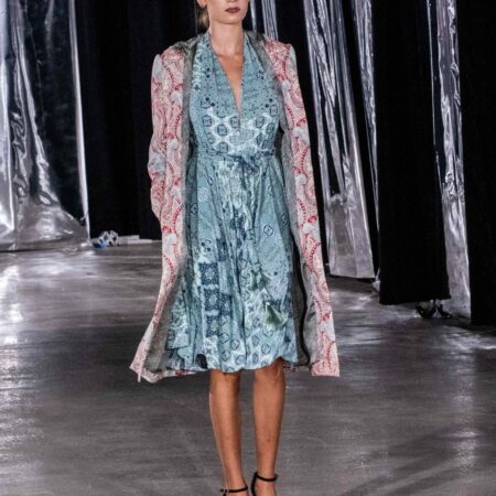 'Rita' Long Coat - Too Far Gone NYFW Collection