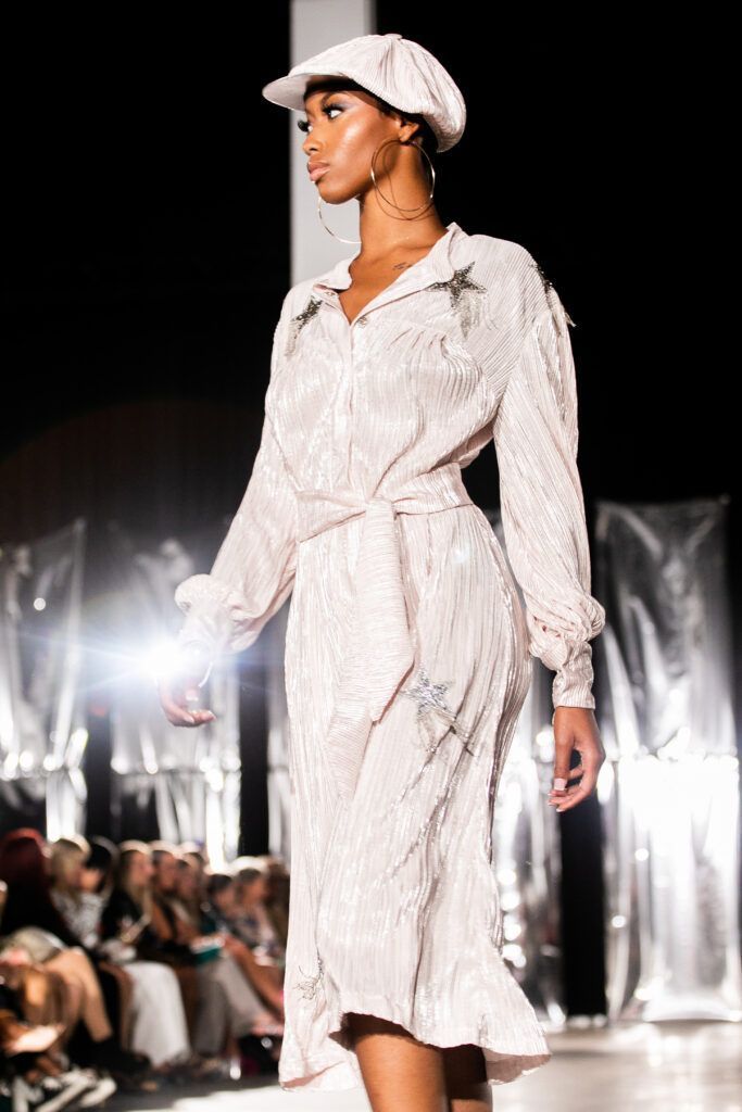 NYFW dress bIba style by Indica Boutique