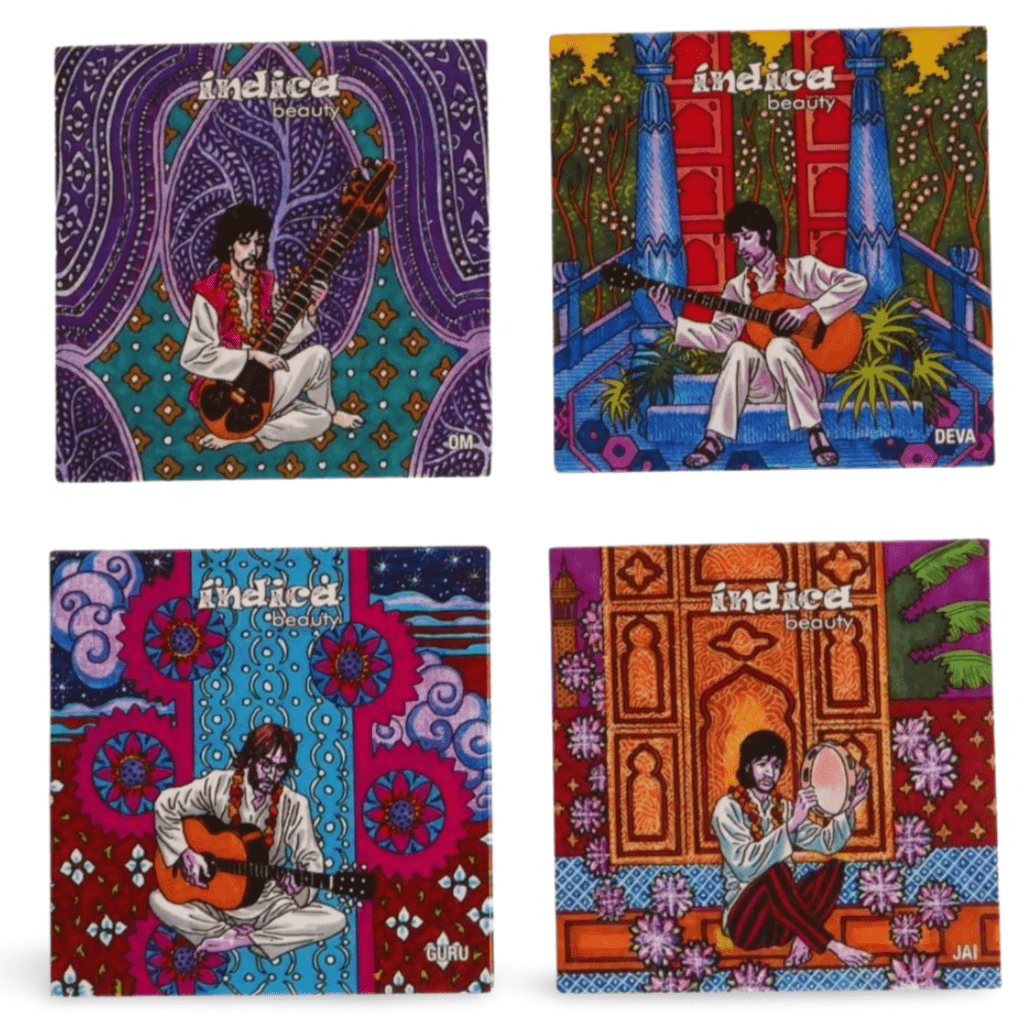 The-Beatles-inspired-makeup-The-White Palettes Indica Boutique