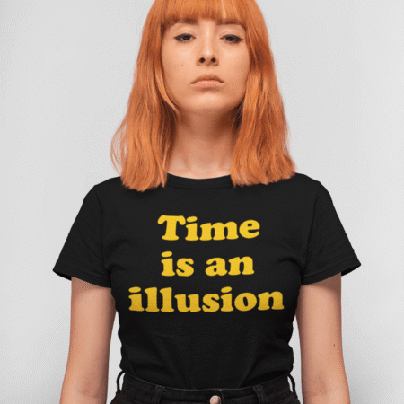 Time is an illusion t-shirt by Indica Boutique Rockstars clothing