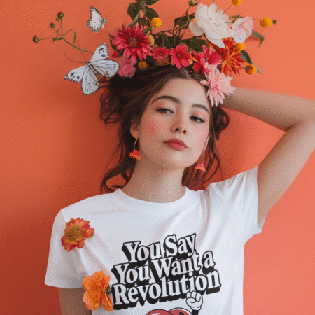 You say you want a revolution heart tee 00