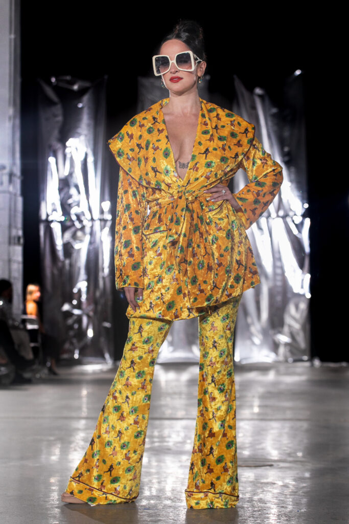 New York Fashion Week Runway Show by Indica Boutique Look 01