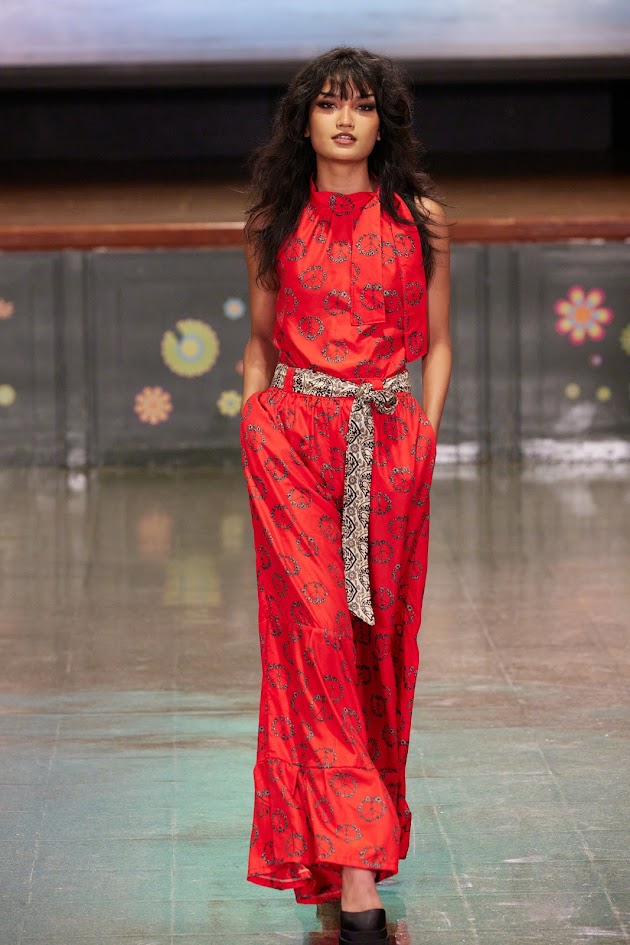 Indica Boutique NYFW runway show Be True to Yourself Collection Look 01 Roxy Indica