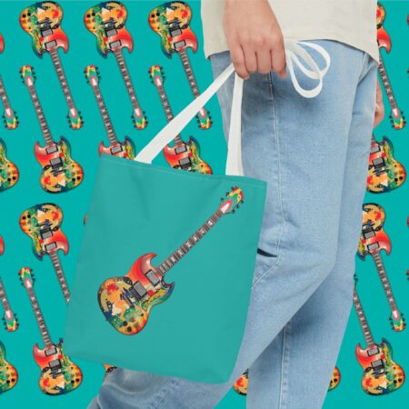 'The Fool Guitar' Tote Bag - Perfect for Music Lovers