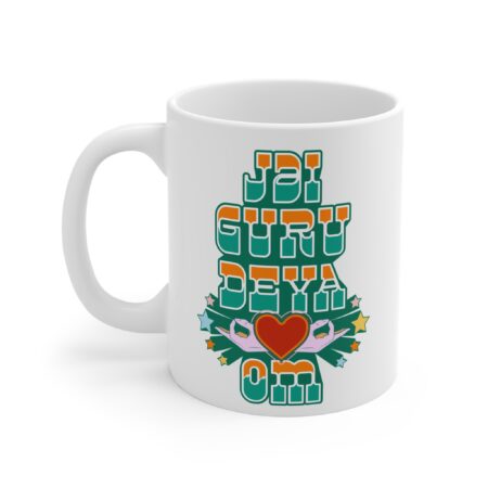 'Jai Guru Deva Om' Spiritual Mug 11oz