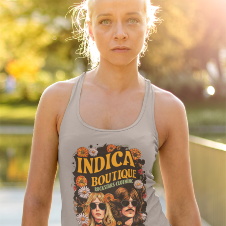 'Indica Boutique' Rockstar Tank Top