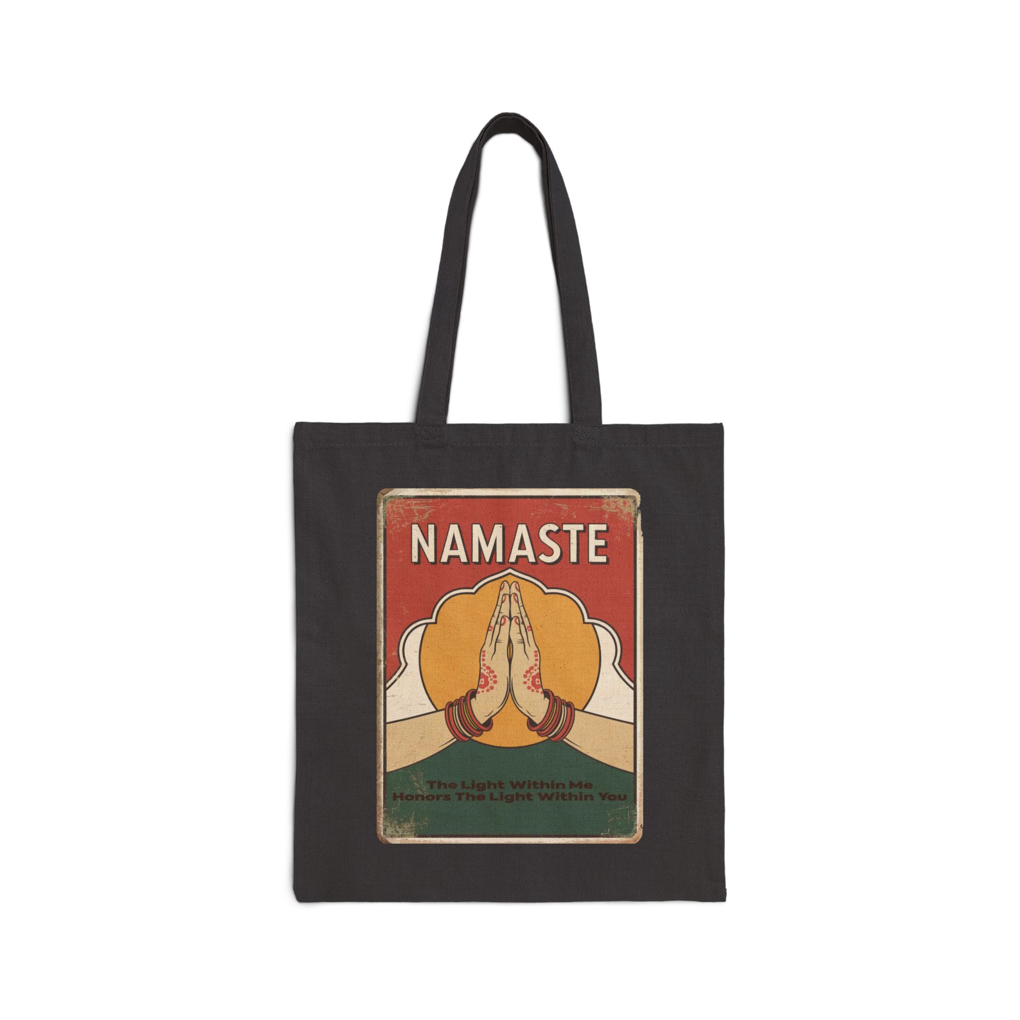 'Namaste' Tote Bag - Eco-Friendly - Image 2