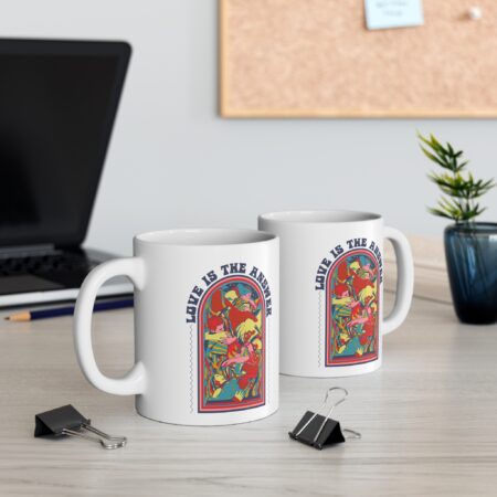 'Love is the Answer' Mug 11oz