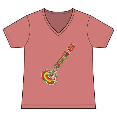 Rocky Sitar Women's V-Neck Tee