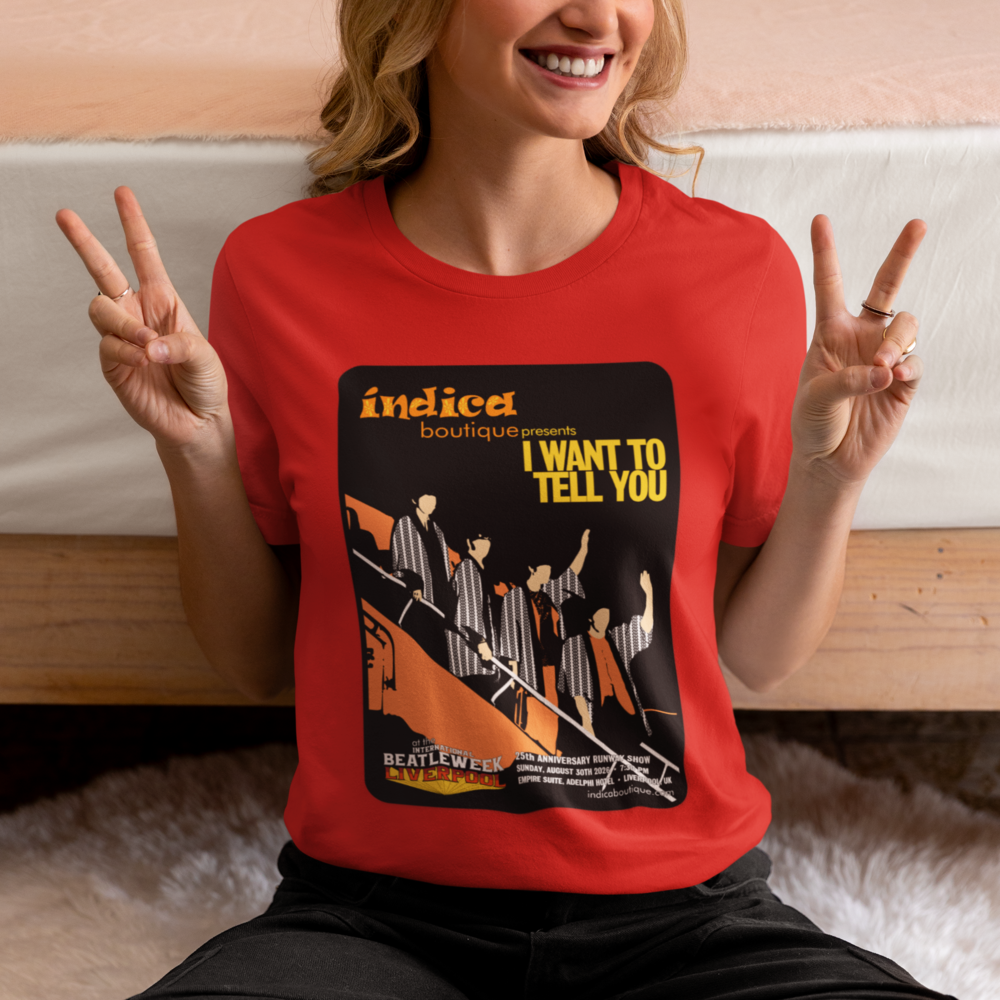I want to tell you t-shirt red 00