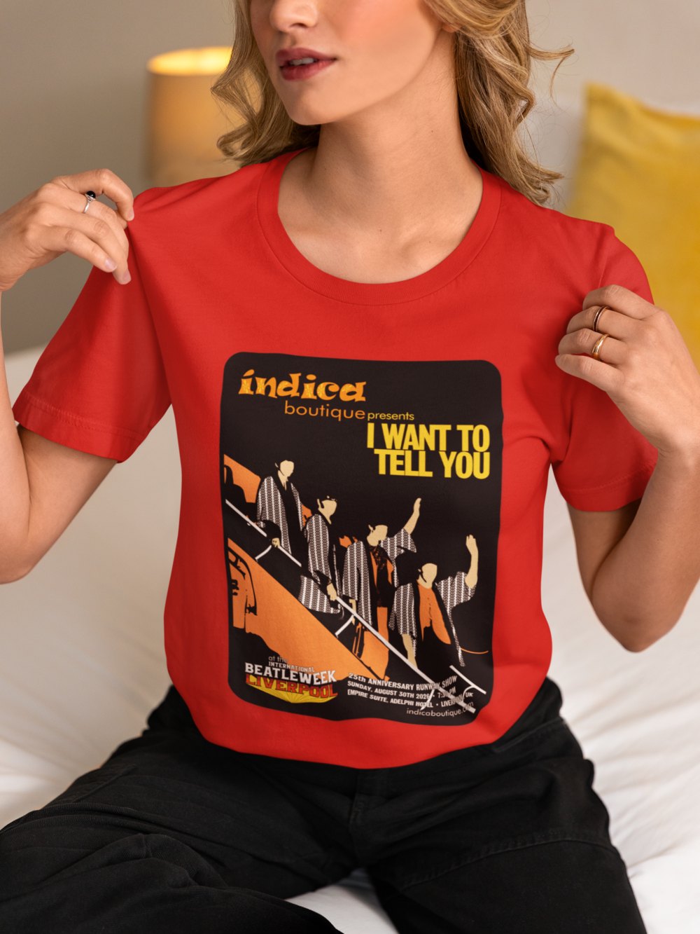 I want to tell you t-shirt red 01
