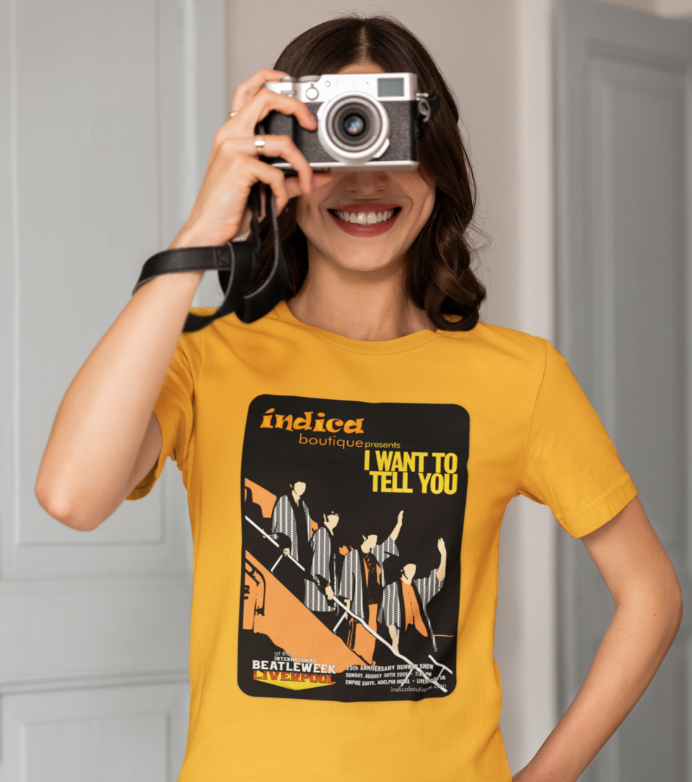 I want to tell you t-shirt yellow 00